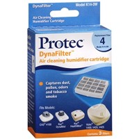 Protec DynaFilter Air Cleaning Humidifier Cartridge 3 Pack 3 Each (Pack of 2) - B01I9U7TT2